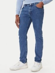 BOSS Jeansy Delaware 50544629 Niebieski Slim Fit. Niebieskie jeansy męskie Boss. Za 409.99 zł.
