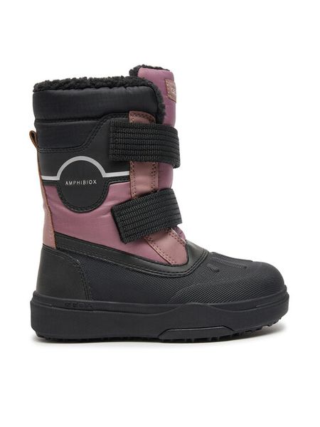 Geox Śniegowce J46HSA 0MEFU C8049 S Różowy. Czerwone buty zimowe dziewczęce Geox, bez wzorów, z materiału, bez zapięcia. Za 319.99 zł.