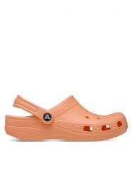 Crocs Klapki Classic 10001 Pomarańczowy. Brązowe klapki męskie Crocs, z tworzywa sztucznego. Za 229.99 zł.