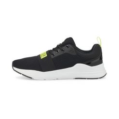 Buty sportowe Puma Wired Run M Czarny. Czarne obuwie sportowe damskie Puma, bez wzorów, trekkingowe. Za 249.00 zł.