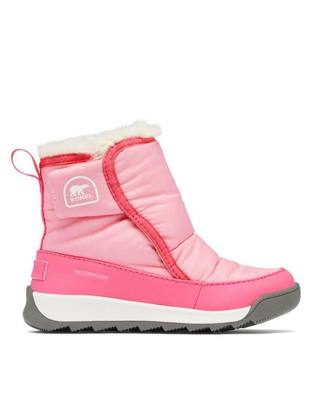 Sorel Śniegowce Whitney™ II Plus Bootie Wp 2101341691 Różowy. Czerwone buty zimowe dziewczęce Sorel, z materiału, bez zapięcia. Za 279.99 zł.
