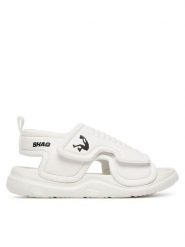 Shaq Sandały LEA-XM-0048 Biały. Białe sandały chłopięce Shaq, z syntetyku, bez zapięcia. Za 79.99 zł.