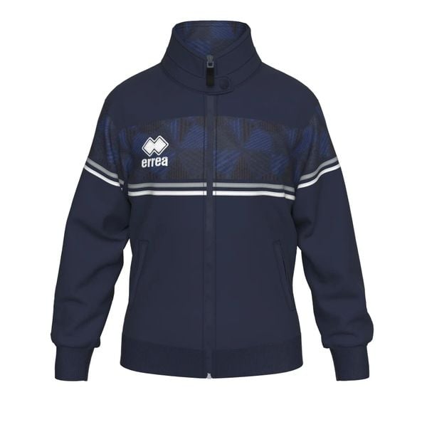 Kurtka Bluza dziewczęca Errea Diana Jr 07780. Niebieskie kurtki i płaszcze dla dziewczynek ERREA, z aplikacjami, z bawełny, krótkie, bez kaptura. Za 241.99 zł.