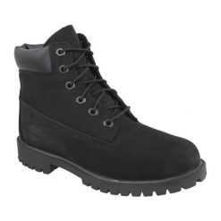 Buty zimowe Timberland 6 In Premium Boot W 12907 czarne. Czarne obuwie sportowe damskie bez wzorów. Za 687.85 zł.