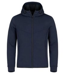 Clique Hayden kurtka z kapturem z tkaniny air-layer Dark Navy. Niebieskie kurtki męskie CLIQUE, m, bez wzorów, z elastanu, z kapturem. Za 251.17 zł.
