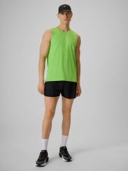 4F Spodenki do biegania szybkoschnące męskie - czarne XL. Czarne krótkie spodenki sportowe męskie 4f, m, bez wzorów, do biegania. Za 149.99 zł.