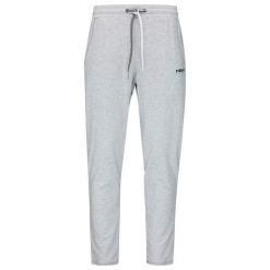 Spodnie dresowe męskie CLUB BYRON. Szare spodnie sportowe męskie Head, m, bez wzorów, z bawełny, do biegania. W wyprzedaży za 161.00 zł.