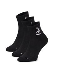 Shaq Skarpety krótkie AS_SHQ_H_001Z_SS25 (3-PACK) Czarny. Czarne skarpety damskie Shaq, bez wzorów, z bawełny. Za 44.99 zł.