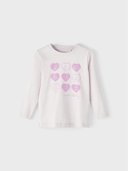 NAME IT Bluzka 13219645 Różowy Regular Fit. Czerwone bluzki dla dziewczynek Name it, bez wzorów, z bawełny, bez ramiączek. Za 49.99 zł.