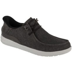 Buty sportowe Sneakersy męskie, Slip-Ins: Melson - Coronado. Szare buty sportowe męskie Skechers, bez zapięcia. Za 289.99 zł.