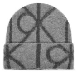 Czapka Calvin Klein. Szare czapki i kapelusze męskie Calvin Klein, na zimę, bez wzorów. Za 299.99 zł.