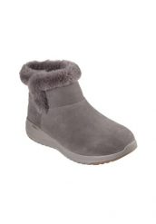 Buty zimowe damskie, On-The-Go Stellar - Cozy Step. Fioletowe obuwie sportowe damskie Skechers, bez wzorów, z materiału. Za 379.99 zł.