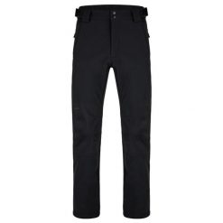 Męskie Spodnie Softshell 2XL - Laep Lupic Czarne Wodoodporne. Czarne spodnie sportowe męskie ZSPORT, m, bez wzorów, z softshellu, trekkingowe. Za 271.99 zł.