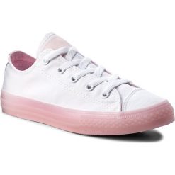 Tenisówki CONVERSE - Ctas Ox 660719C White/Cherry Blossom. Trampki i tenisówki dziewczęce marki Converse. W wyprzedaży za 159.00 zł.