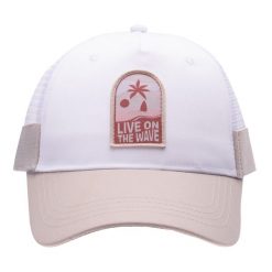 Mayle Trucker Cap. Brązowe czapki i kapelusze damskie AQUAWAVE, bez wzorów. Za 56.99 zł.