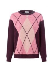 More & More sweter z dzianiny z zawartością wełny Kobiety lila|różowy, 44. Czerwone swetry damskie More & More, bez wzorów, z dzianiny, bez kołnierzyka, bez ramiączek, bez kaptura. Za 229.95 zł.