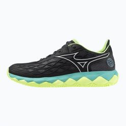 Buty do tenisa Mizuno Wave Enforce Tour CC. Białe obuwie sportowe damskie Mizuno, bez wzorów, tenisowe, mizuno wave. Za 719.99 zł.