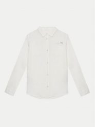 Guess Koszula L5GH00 WFBT0 Biały Regular Fit. Białe koszule dla chłopców Guess, z aplikacjami, z wiskozy, bez kołnierzyka, bez ramiączek. Za 159.99 zł.
