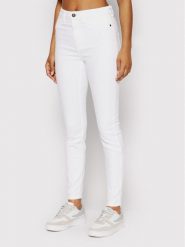 Noisy May Jeansy Callie 27015706 Biały Skinny Fit. Białe jeansy damskie Noisy may. Za 109.99 zł.