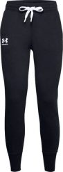 Under Armour Spodnie UA Rival Fleece Joggers 1356416 001 1356416 001 czarny XL. Czarne spodnie sportowe damskie Under Armour, xl, bez wzorów. Za 214.70 zł.