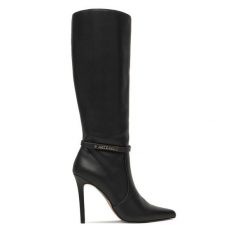 Kozaki Just Cavalli. Czarne kozaki damskie Just Cavalli, bez obcasa, na szpilce. Za 1,379.00 zł.