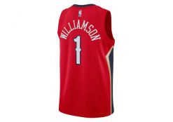 Koszulka męska nike nba new orleans pelicans zion williamson statement edition. Czerwone koszulki sportowe męskie Nike, l, z aplikacjami, z jersey, bez kołnierzyka, bez ramiączek, do biegania, dri-fit (nike). Za 405.90 zł.