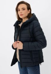 Pikowana kurtka J-NORDIC. Niebieskie kurtki sportowe damskie Volcano, na zimę, s, bez wzorów, z materiału, bez kaptura. Za 319.99 zł.
