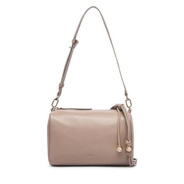 Torebka Furla. Szare listonoszki damskie Furla, bez wzorów, bez dodatków. Za 1,259.00 zł.