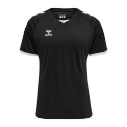Koszulka Hummel hmlhmlCORE volley. Czarne koszulki sportowe męskie Hummel, m, bez wzorów, bez kołnierzyka, bez ramiączek, na fitness i siłownię. Za 83.99 zł.