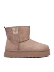 Winnie The Pooh Śniegowce CEO-CS-AW26-230WTP Beżowy. Brązowe buty zimowe dziewczęce Winnie The Pooh, z materiału, bez zapięcia. Za 99.99 zł.
