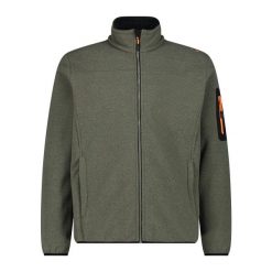 Bluza męska turystyczna CMP 38H2237. Zielone bluzy męskie CMP, m, bez wzorów, bez kaptura. Za 266.00 zł.
