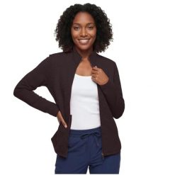 Bluza dresowa sportowa damska The Hoodless Hoodie GoWalk Shine Jacket. Brązowe bluzy damskie Skechers, s, bez wzorów, z dresówki, bez kaptura. Za 249.99 zł.