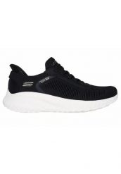 Buty sportowe damskie Skechers Bobs Squad Chaos C. Czarne obuwie sportowe damskie Skechers, bez wzorów, z materiału. Za 390.00 zł.