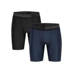 Spodenki na szelkach Hummel TE Topaz (x2). Czarne krótkie spodenki sportowe męskie Hummel, m, bez wzorów, z dżerseju, na fitness i siłownię. Za 283.00 zł.