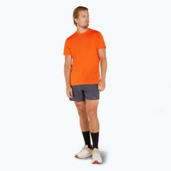 Koszulka trekkingowa męska icebreaker Merino 125 Cool-Lite Sphere III SS Tee. Brązowe koszulki sportowe męskie Icebreaker, m, bez wzorów, bez kołnierzyka, bez ramiączek, trekkingowe. Za 279.99 zł.