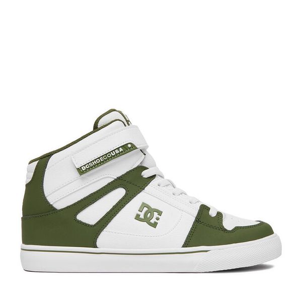Sneakersy DC Shoes. Białe trampki i tenisówki chłopięce DC Shoes, bez wzorów, bez zapięcia. Za 130.99 zł.