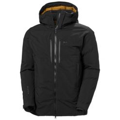 Kurtka narciarska z kapturem Helly Hansen Kvitfjell Infinity Down. Czarne kurtki męskie Helly Hansen, na zimę, m, bez wzorów, narciarskie. W wyprzedaży za 3,985.50 zł.