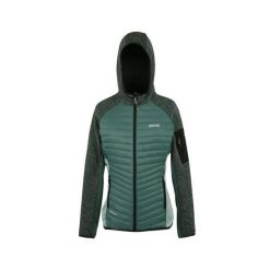 Damska bluza z kapturem na zamek błyskawiczny Regatta Newhill. Zielone bluzy damskie Regatta, bez wzorów, z kapturem. Za 304.50 zł.