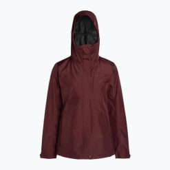 Kurtka przeciwdeszczowa damska Marmot Minimalist Gore Tex Comp. Brązowe kurtki sportowe damskie Marmot, bez wzorów, z gore-texu, bez kaptura, trekkingowe, gore-tex. Za 759.99 zł.