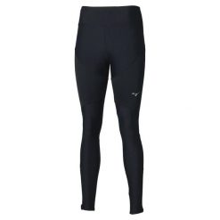 Damskie legginsy termiczne Mizuno Charge Breath. Czarne legginsy sportowe damskie Mizuno, s, bez wzorów, z materiału, długie, do biegania. Za 348.00 zł.