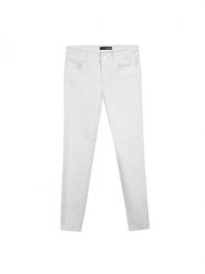 Liu-Jo Spodnie "Bottom Up" | P16199 T6446 I Pant Bottom Up | Kobieta | Biały. Białe spodnie materiałowe damskie Liu Jo, bez wzorów, z bawełny. W wyprzedaży za 169.00 zł.