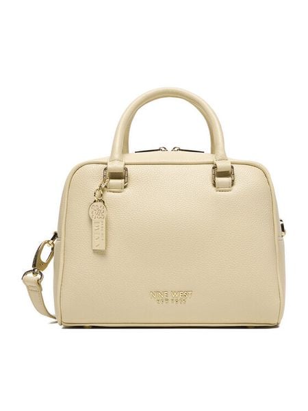 Nine West Torebka EO-Vasti-LX10159 Écru. Białe torebki do ręki damskie Nine West, bez wzorów, z materiału, bez dodatków. Za 213.99 zł.