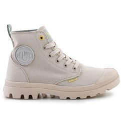 Buty Palladium Pampa Monopop 99140-260-M beżowy. Brązowe obuwie sportowe damskie bez wzorów, z materiału. Za 490.22 zł.