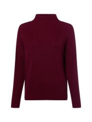 Marie Lund Sweter Kobiety Bawełna czerwony, S. Czerwone swetry damskie Marie Lund, s, bez wzorów, z bawełny, klasyczne, bez kołnierzyka, bez ramiączek, bez kaptura. Za 299.95 zł.