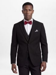 Finshley & Harding kurtka modułowa Mężczyźni Modern Fit czarny, 54. Czarne kurtki męskie Finshley & Harding, m, bez wzorów, z syntetyku, biznesowe, bez kaptura. Za 699.95 zł.