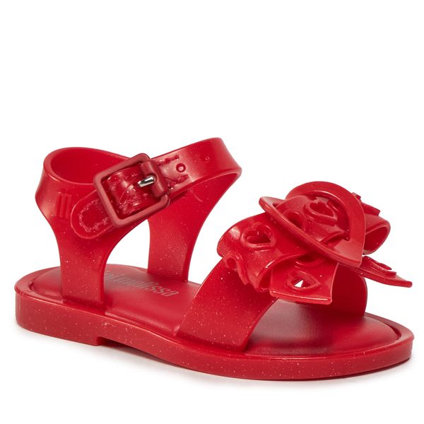 Sandały Melissa. Czerwone sandały dziewczęce Melissa, bez zapięcia. Za 259.99 zł.