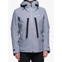Kurtka z membraną damska Vaude Monviso 2,5L Jacket. Niebieskie kurtki damskie Vaude, l, bez wzorów, bez kaptura. Za 850.49 zł.