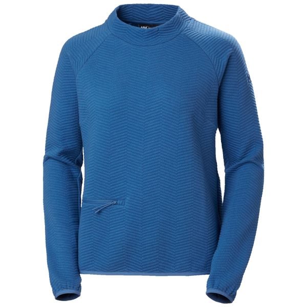 Sweter damski Helly Hansen Allure. Niebieskie swetry damskie Helly Hansen, bez wzorów, bez kołnierzyka, bez ramiączek, bez kaptura. Za 383.00 zł.