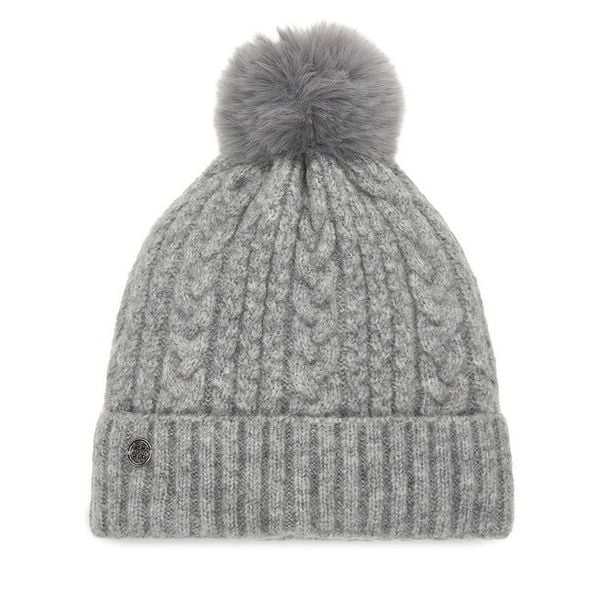 Czapka Nine West. Szare czapki i kapelusze damskie Nine West, na zimę, bez wzorów. Za 59.99 zł.