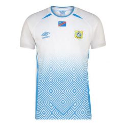 Koszulka wyjazdowa DR Konga MŚ 2026. Białe koszulki sportowe męskie Umbro, l, bez wzorów, z materiału, bez kołnierzyka, bez ramiączek, do piłki nożnej. Za 298.00 zł.